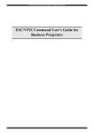 ESC/VP21 Command User's Guide for Business Projectors