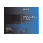 Shure SLX Wireless Systems User Guide Chinese