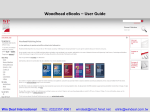 Woodhead eBooks – User Guide