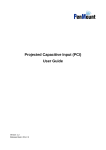 Projected Capacitive Input (PCI) User Guide