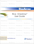 User Guide Rice OneArray®