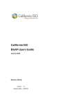 CAISO BSAP User Guide