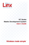 NT Series Master Development System User's Guide