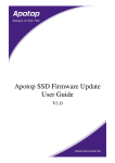 Apotop SSD Firmware Update User Guide