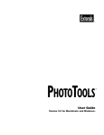 PhotoTools 2.0 User Guide