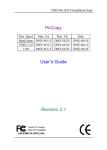 Hi-Copy User's Guide Revision 2.1