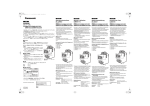 Operating Instructions DC CABLE DMW-DCC3/DMW