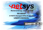 NH-800SP User's Manual Ver_B2