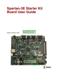 Xilinx UG230 Spartan-3E Starter Kit Board User Guide