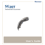 SG20T Tethered Scanner User's Guide