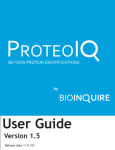 ProteoIQ User Guide Version 1.4.1