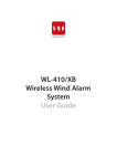 WL-410/XB Wireless Wind Alarm System User Guide