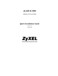 P650H-11/3 ADSL over POTS/ISDN Router User's Guide