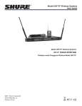 Model UHF-R® Wireless Systems User Guide