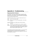 Appendix A: Troubleshooting