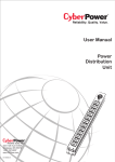 Power Distribution Unit User Manual