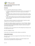 California ISO Revenue Requirements Model Operating Instructions