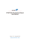 HT32F125x Development Board User Manual