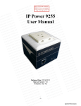 IP Power 9255 User Manual