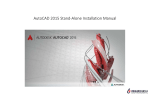 AutoCAD 2015 Stand‐Alone Installation Manual