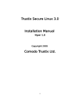 Trustix Secure Linux 3.0 Installation Manual