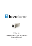 FCS-1151 2-Megapixel H.264 IP Camera User's Manual