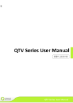 QTV Series User Manual