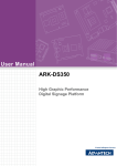 User Manual ARK-DS350 - download.advantech.com
