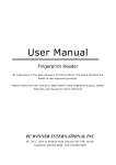 User Manual - pc winner international inc.