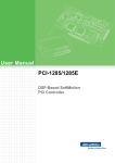 User Manual PCI-1285/1285E