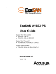 User's Manual Template