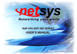 NVP-300 ATA series User's Manual Ver_A6