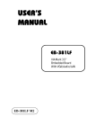 USER'S MANUAL