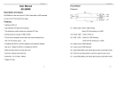 User Manual SS-20WM - ELS