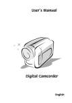 User's Manual Digital Camcorder