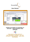 User Manual - powercall.com.tw The ideal integration solution of
