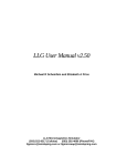 LLG User Manual v2.50