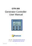 Generator Controller User Manual