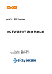 AC-FW0514VP User Manual - Alt Ctrl‧Security Control