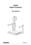 PS400 Digital Visualizer User Manual