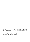 IP Camera IP Survlliance User's Manual