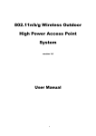 New 2.4GHz User Manual