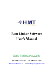 Rom-Linker Software User's Manual