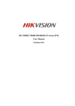 DS-7300HI/7300HFI/8100HDI-ST Series DVR User Manual Version