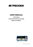 USER MANUAL