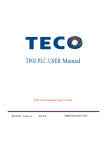 TP03 PLC USER Manual