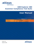 Ellisys USB Explorer 280 - Generator User Manual