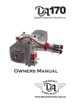 Owners Manual - Desert Aircraft Australia