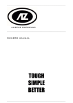 Owners Manual - Austaz Machinery