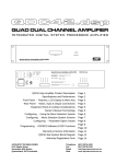 Acosutic Technologies QDC42.dsp Owners Manual